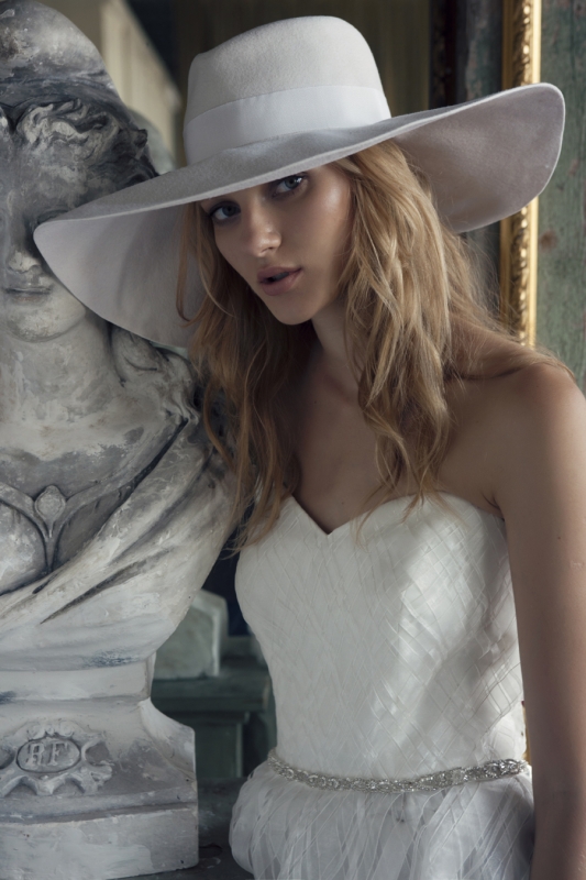 Michelle Roth - Fall 2014 Bridal Collection  - Raya Wedding Dress</p>

<p